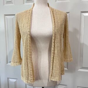 Habitat Clothes To Live In Open Front Knit Cardigan  Size S
